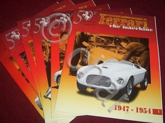Automobilismo - FERRARI che macchine ... ( 6 fascicoli ) - ed. 1996 ca.
