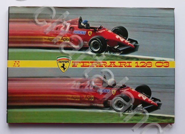 Automobilismo - Formula 1 - C. Chiavegato - Ferrari 126 …