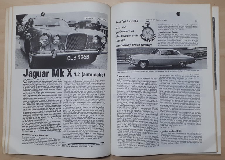 Automobilismo - Jaguar Cars 1964 - 1968 ed. Brookland Books