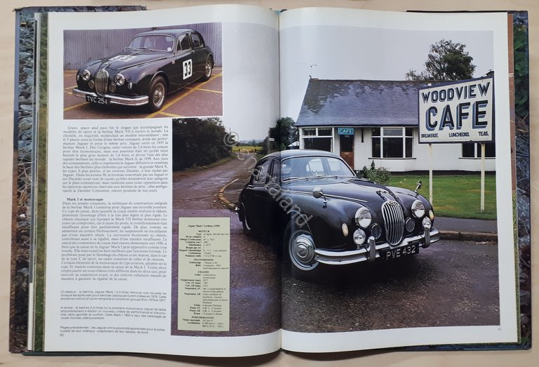 Automobilismo - Les Grandes Marques - Jaguar - ed. 1981