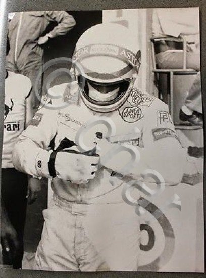Automobilismo Fotografia Clay Regazzoni 4 Ferrari 312 B/2 nel 1971 Formula 1