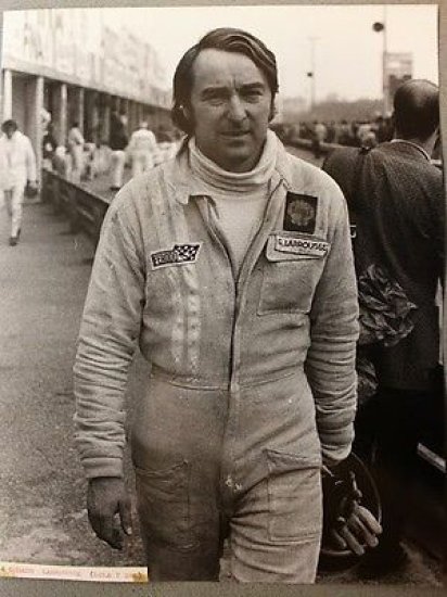 Automobilismo Fotografia Gerard Larrousse campionato prototipi Lola T 280 '72