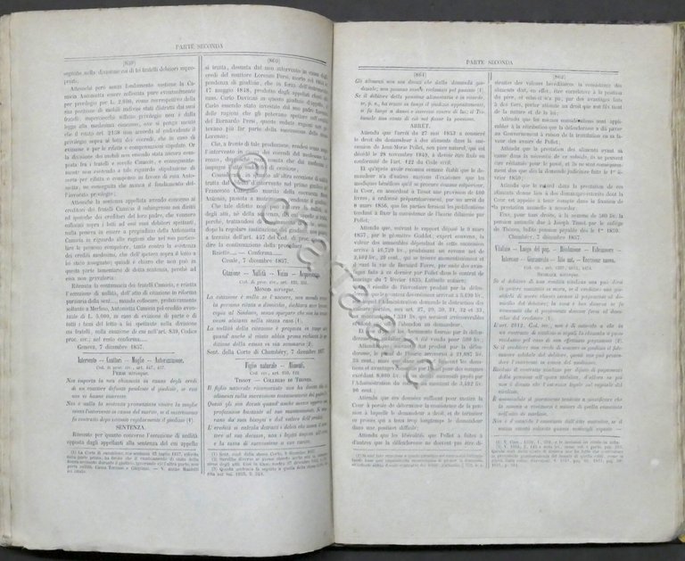 Avvocato Filippo Bettini - Giurisprudenza degli Stati Sardi - Anno …