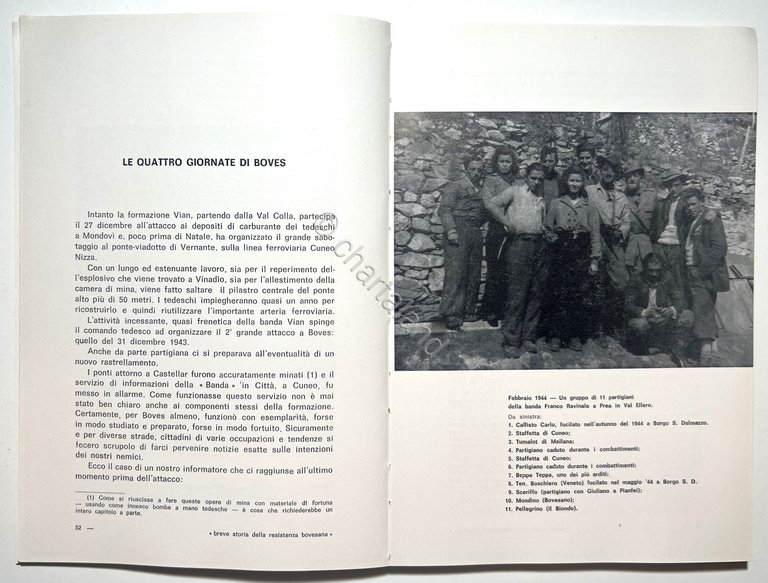 B. Giuliano - Breve storia della Resistenza Bovesana - ed. … | Immagine Gallery 3