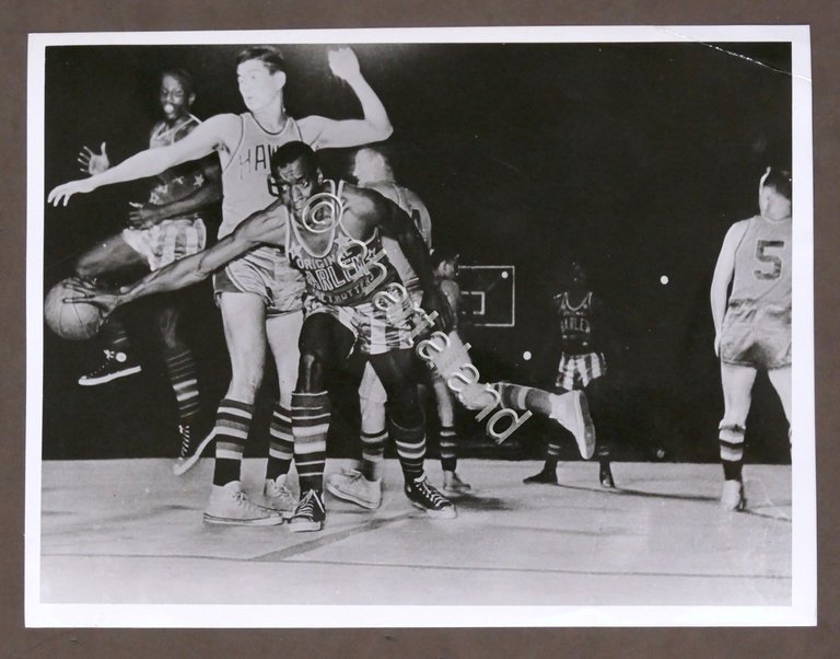 Basket - Harlem Globetrotters - Fotografia giocatore Meadowlark Lemon - …