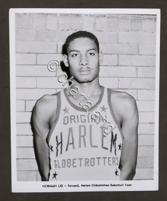 Basket - Harlem Globetrotters - Fotografia giocatore Norman Lee - …