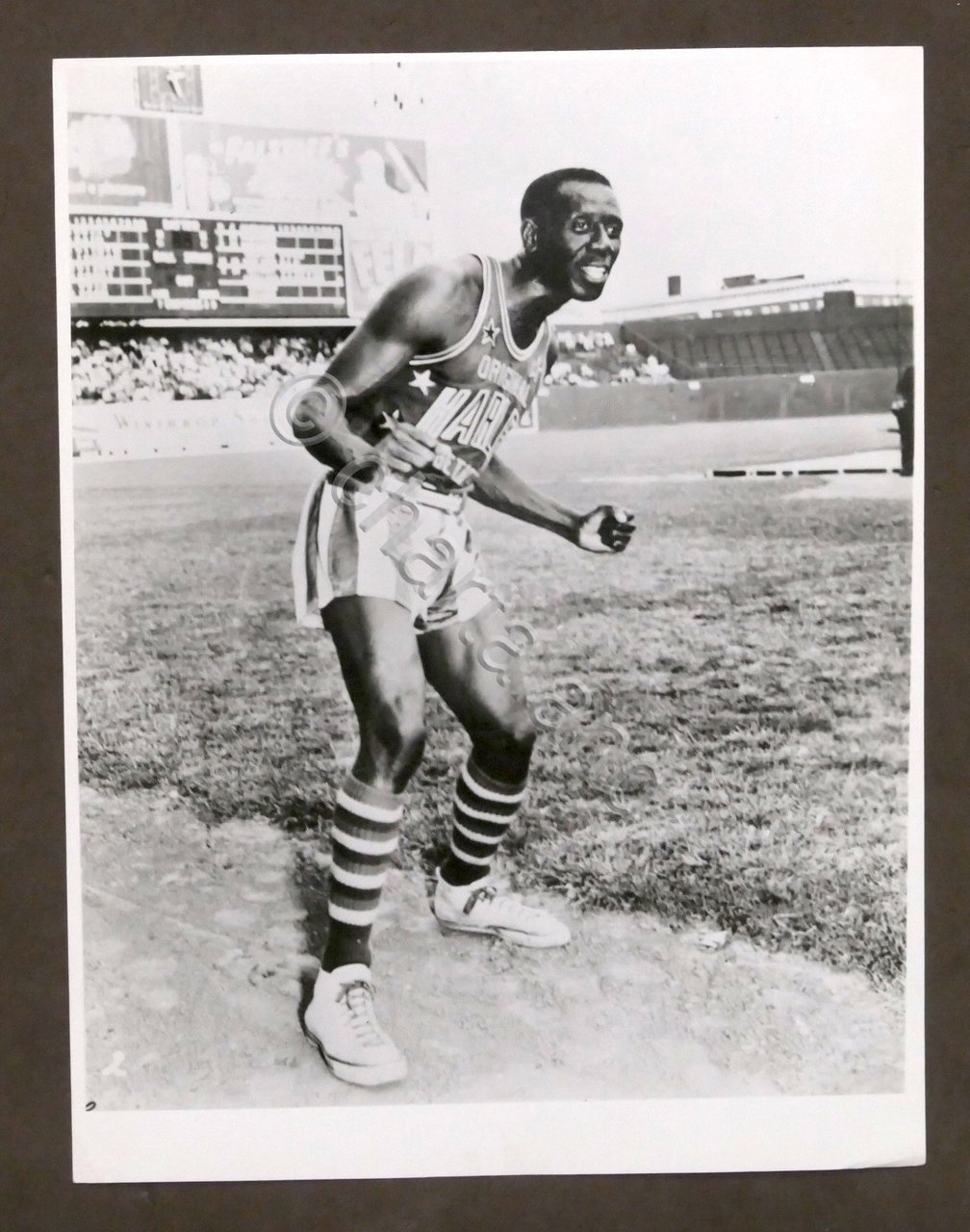 Basket - Harlem Globetrotters - Fotografia giocatore Reece Tatum - …