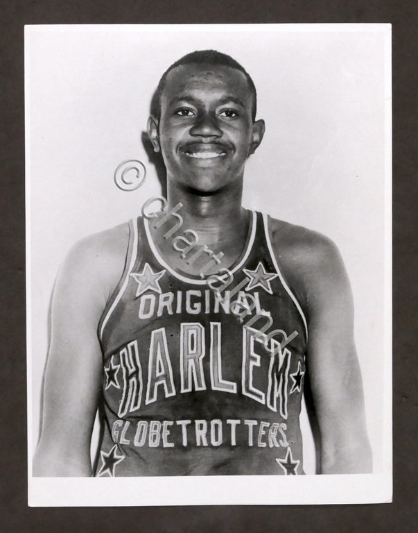 Basket - Harlem Globetrotters - Fotografia giocatore Willie Gardner - …