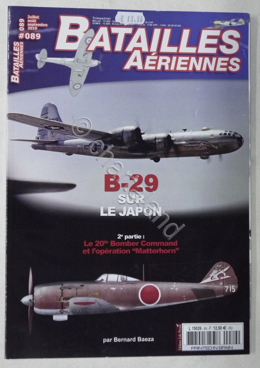 Batailles Aériennes N. 89 - 2019 - B-29 sur le …