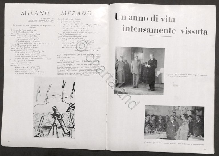 Battaglione Tirano - Adunata nel primo anniversario della ricostituzione - … | Immagine Gallery 5