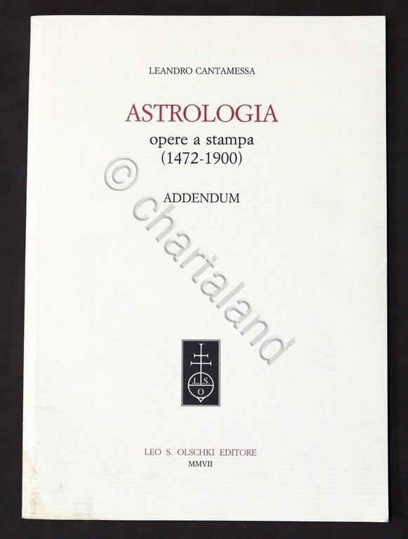 Bibliografia - Cantamessa - Astrologia opere a stampa - 2 …