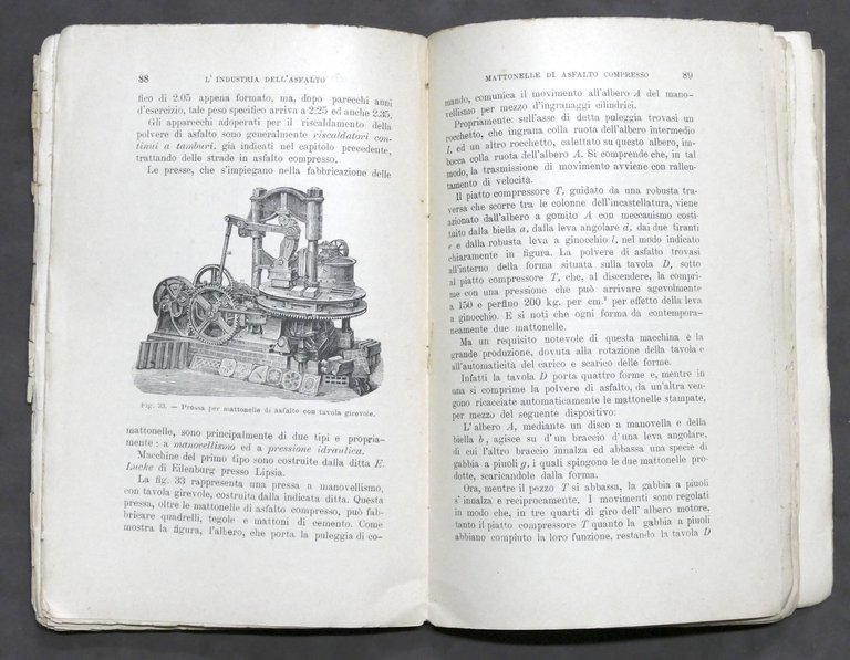 Biblioteca di tecnologia - E. Ascione - L'industria dell'asfalto - …