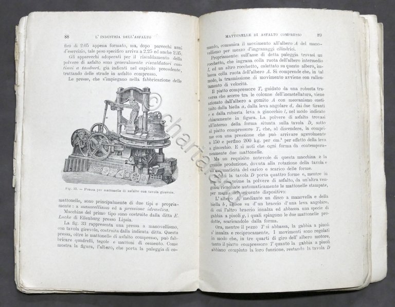 Biblioteca di tecnologia - E. Ascione - L'industria dell'asfalto - …