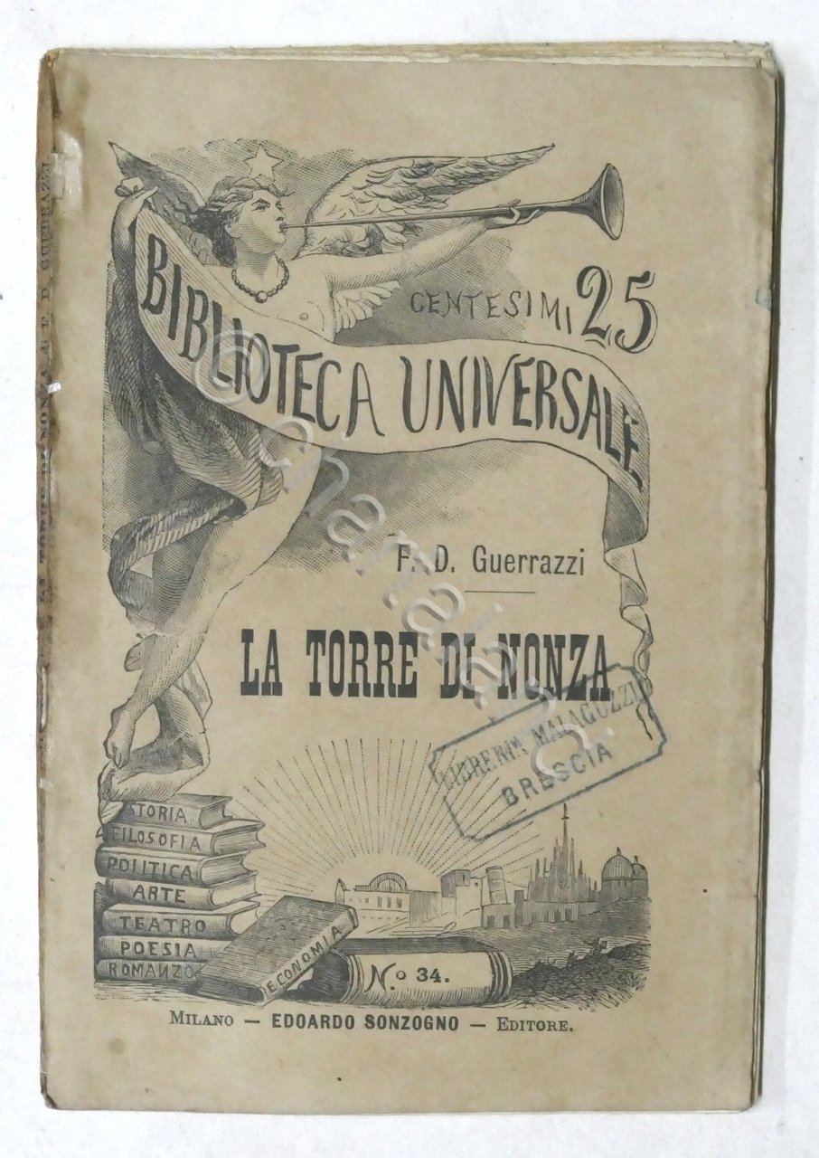 Biblioteca Universale N. 34 - Guerrazzi - La torre di … | Immagine principale