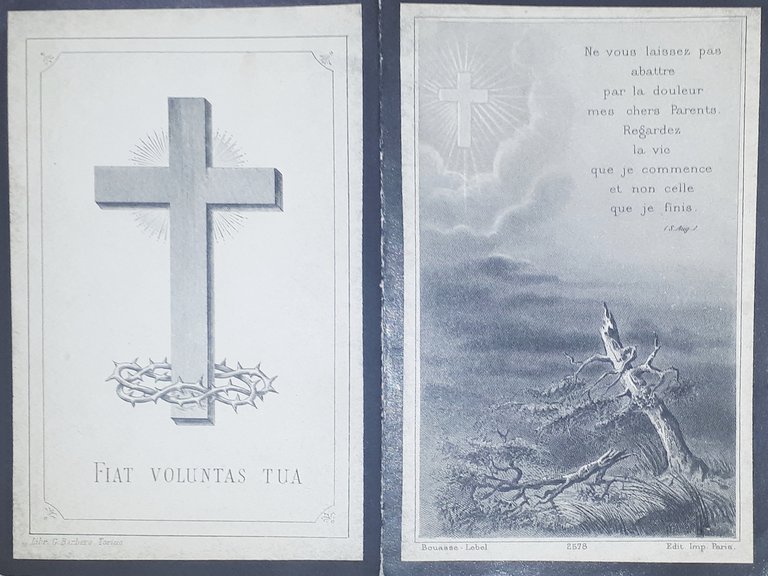 Biglietto Commemorativo - Carlo di Collobiano - 11 Marzo 1894