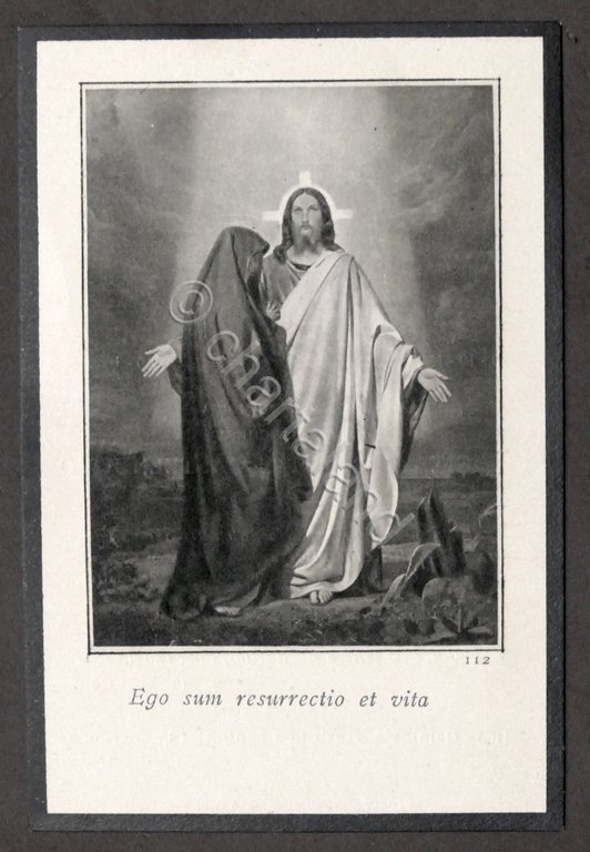 Biglietto Commemorativo - Marchesa Felicita Ferrari di Castelnuovo - 1932