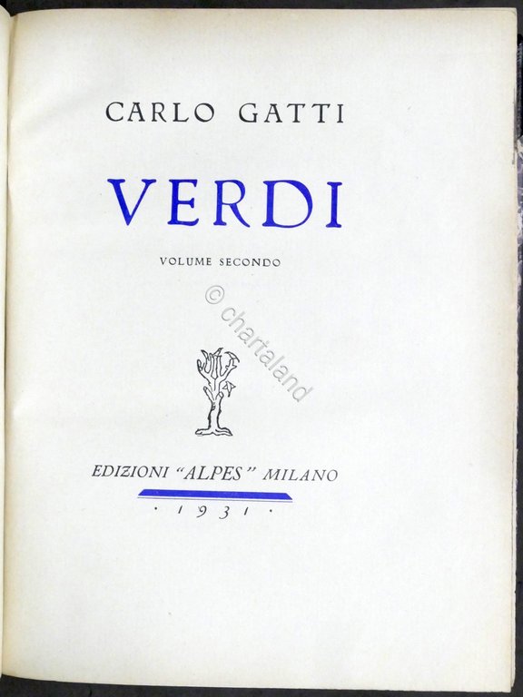 Biografia - Carlo Gatti - Verdi - Opera completa - … | Immagine Gallery 3