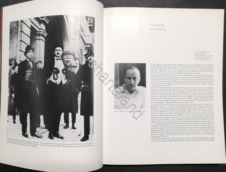 Boccioni 1912 materia - Catalogo Mostra - Milano - ed. …