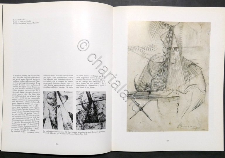 Boccioni 1912 materia - Catalogo Mostra - Milano - ed. …