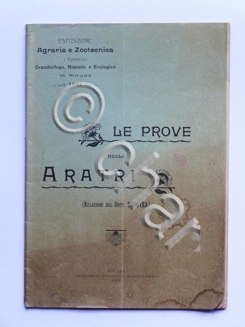 Bodoyra - Relazione sulle prove degli Aratri - Esposizione di …