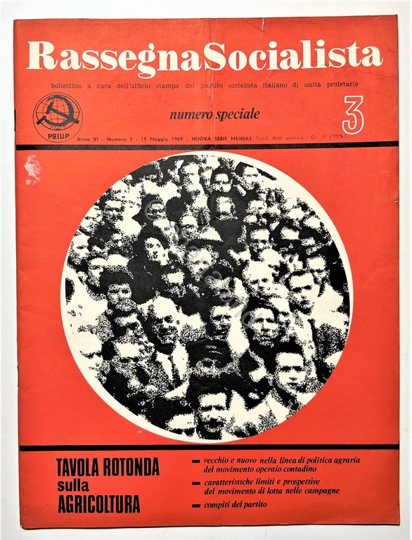 Bollettino PSIUP - Rassegna Socialista N. 3 - 1969 | Immagine Gallery 2