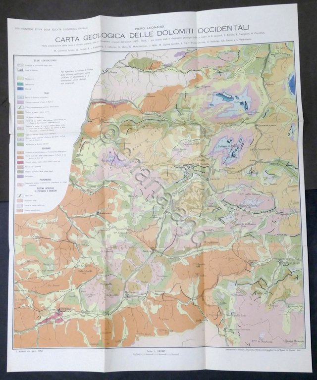 Bollettino Società Geologica Italiana - Dicembre 1955 - Dolomiti Occidentali