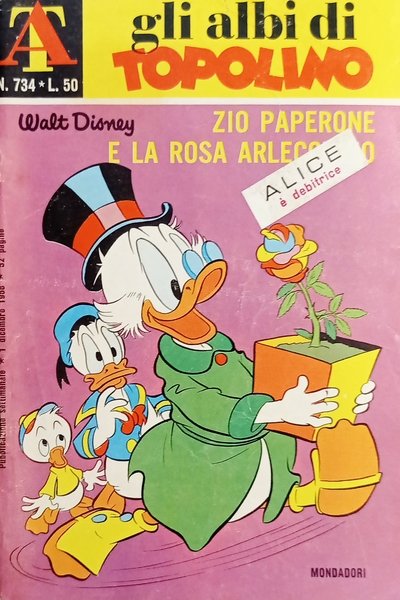 Fumetti Walt Disney - Gli albi di Topolino N. 734 …