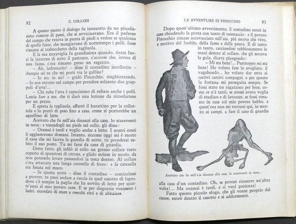 C. Collodi - Le avventure di Pinocchio - ed. 1945 …
