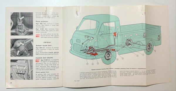 Libretto Uso e Manutenzione FIAT - Furgone - Camioncino 1100 …