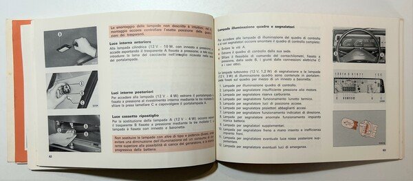 Libretto Uso e Manutenzione - FIAT 132 - ed. 1979