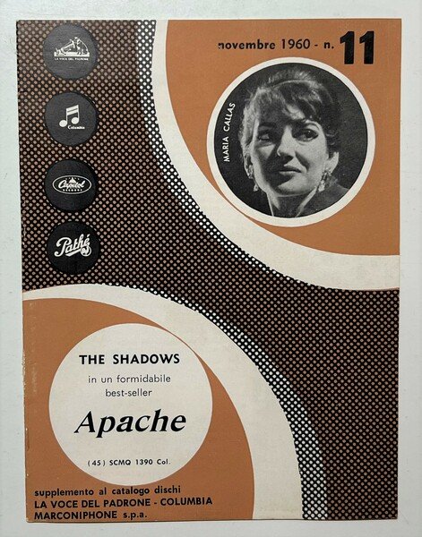 Supplemento al Catalogo Dischi N. 11 - 1960 Maria Callas