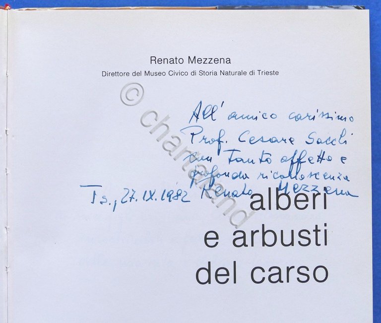 Botanica Agraria - Mezzena - Alberi ed arbusti del Carso …