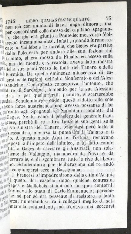Botta Storia d'Italia continuata da quella del Guicciardini sino a … | Immagine Gallery 10