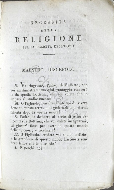 Breve esposizione de' caratteri della vera religione del cardinale Gerdil …