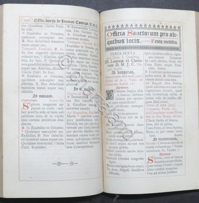 Breviarium Romanum ex Decreto SS. Concilii Tridentini - Pars Verna …