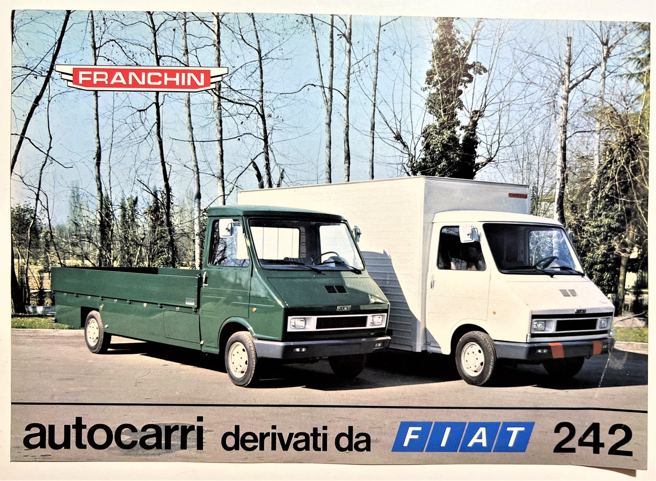 Brochure - Franchin - Autocarri derivati da FIAT 242 - …