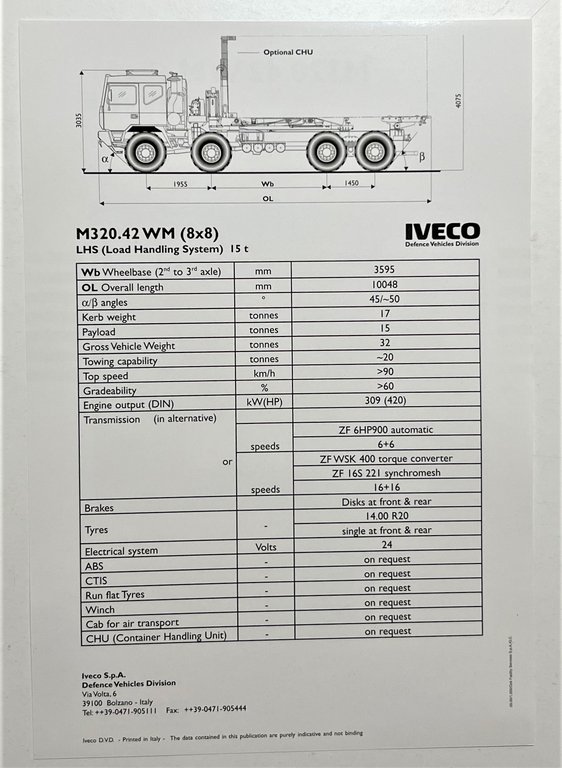 Brochure - Iveco Defence Vehicle - M320.42 WM ( 8x8 …