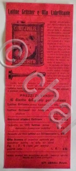 Brochure - Lattine Gritzner e Olio Lubrificante | Immagine Gallery 2
