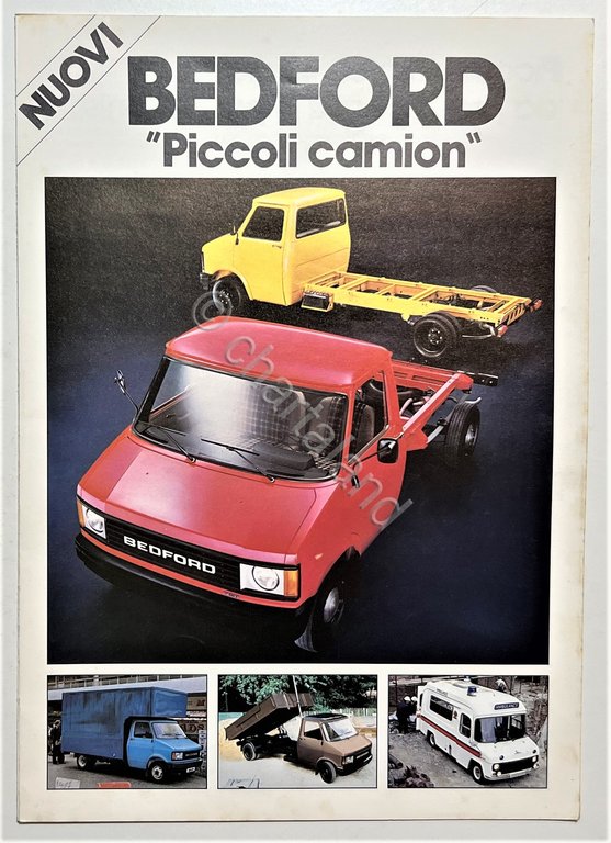 Brochure - Nuovi Bedford Piccoli Camion - Anni '80