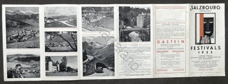 Brochure - Salzbourg (Salisburgo - Austria) - Festivals 1933 Programma … | Immagine Gallery 3
