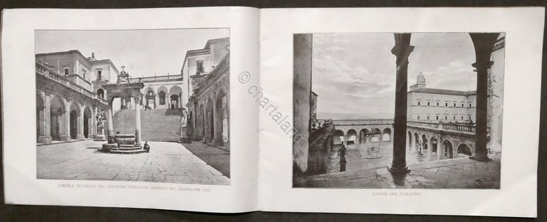 Brochure Abbazia di Montecassino (Frosinone) - anni '20 - '30