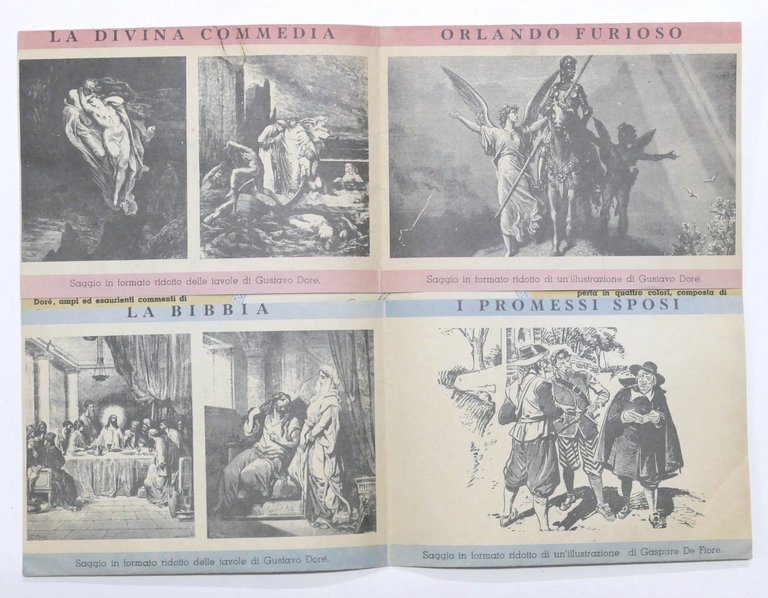 Brochure Armando Curcio Editore - Opere Divina Commedia / Bibbia …