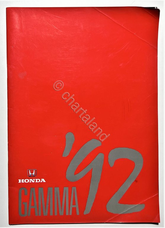 Brochure Auto - Honda Gamma '92