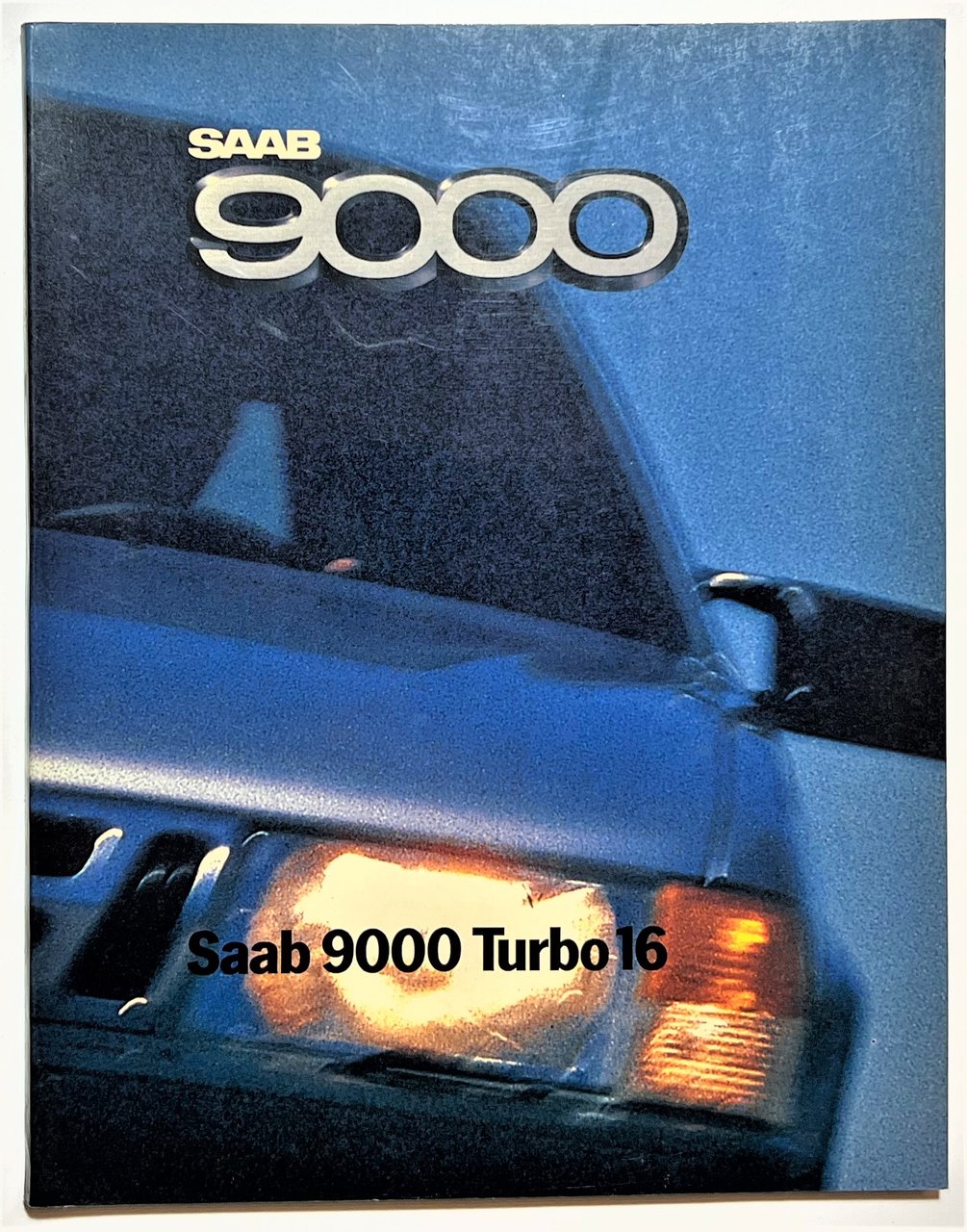 Brochure Auto - Saab Scania 9000 Turbo 16 - 1984