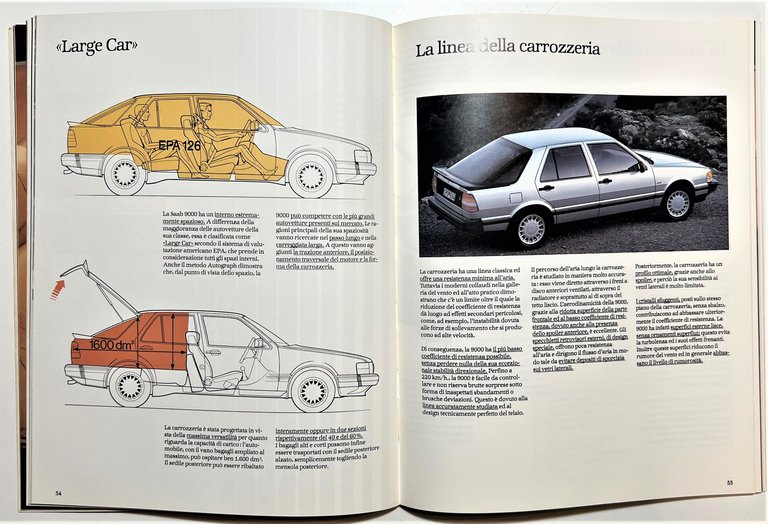 Brochure Auto - Saab Scania 9000 Turbo 16 - 1984