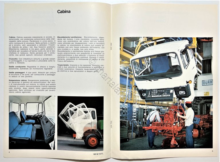 Brochure Auto Camion - Iveco - Magirus Deutz 160 M …