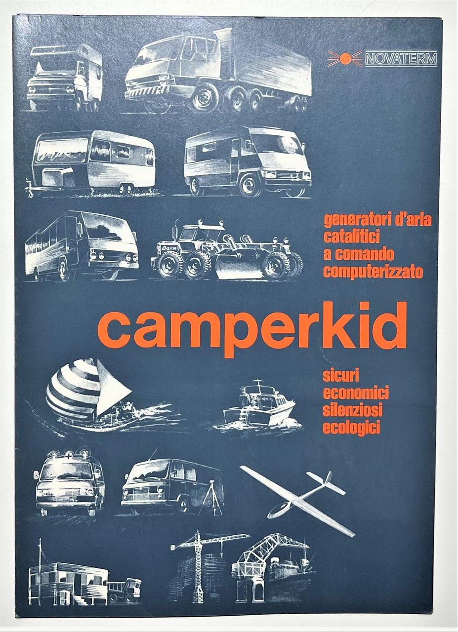 Brochure Auto Novaterm - Camperkid - Anni '90