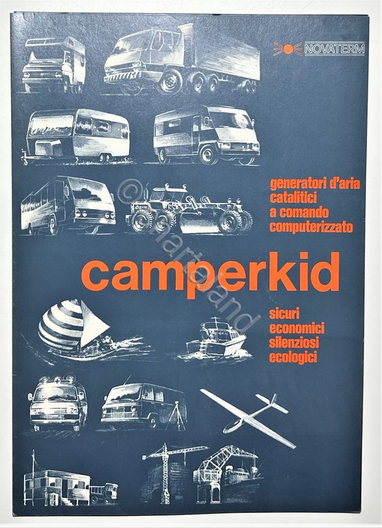 Brochure Auto Novaterm - Camperkid - Anni '90