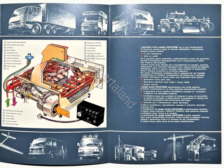 Brochure Auto Novaterm - Camperkid - Anni '90