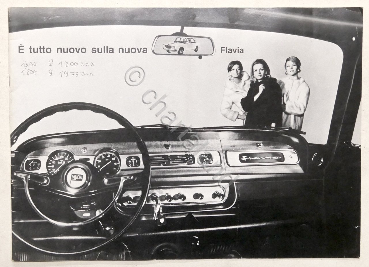 Brochure automobile Lancia: è tutto nuovo sulla nuova Flavia - …
